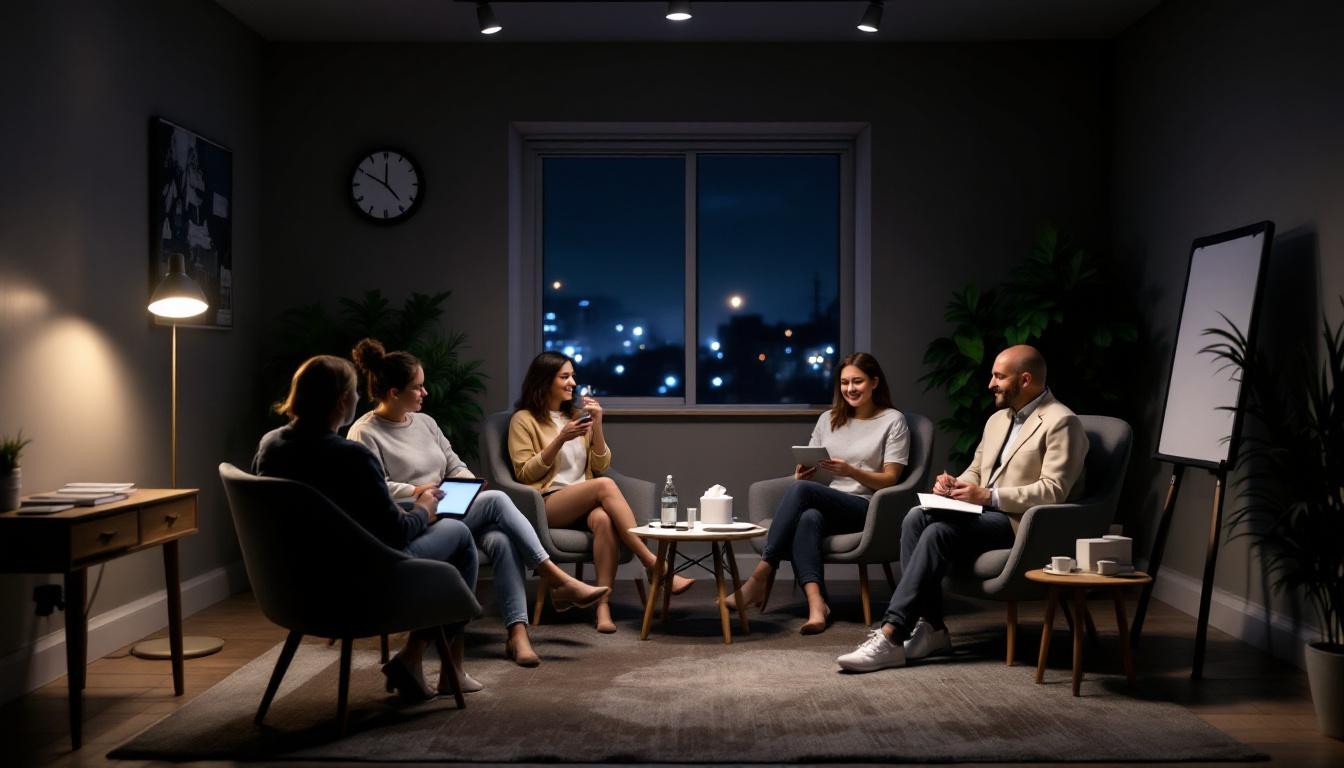 Evening IOP Group Therapy: Collaborative Care After Dark
