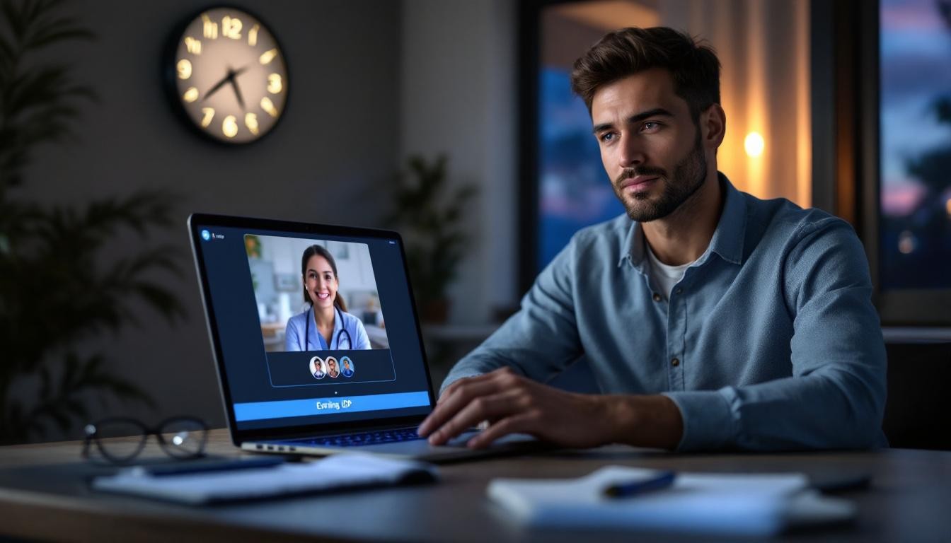 Evening IOP Telehealth Program: Structured Care After Work