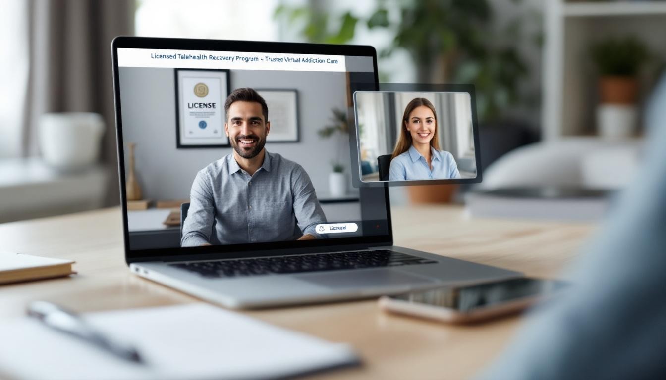 Licensed Telehealth Recovery Program: Trusted Virtual Addiction Care