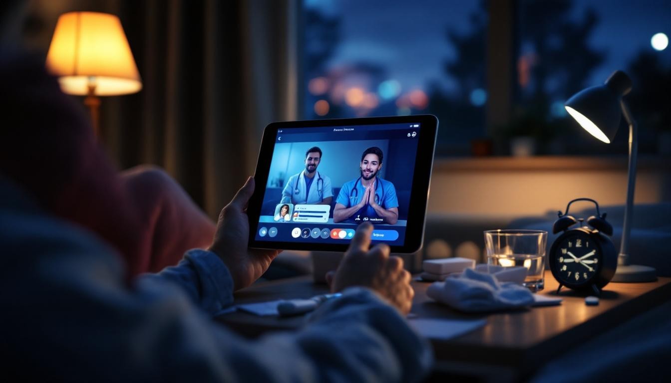 Nighttime Recovery Via Telehealth: After-Hours Healing From Home