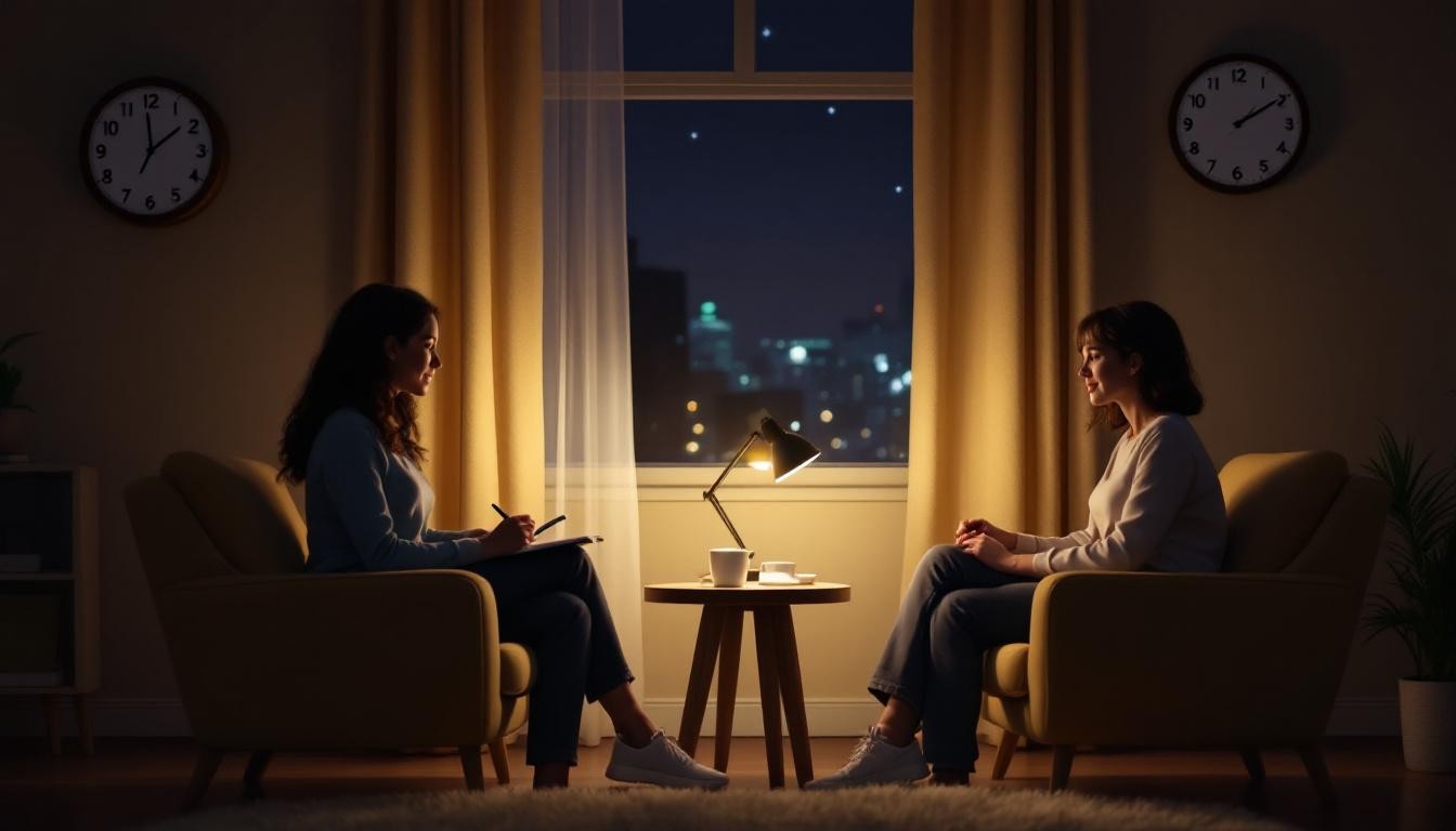 Nighttime Therapy Sessions: When Night Owls Find Focused Support